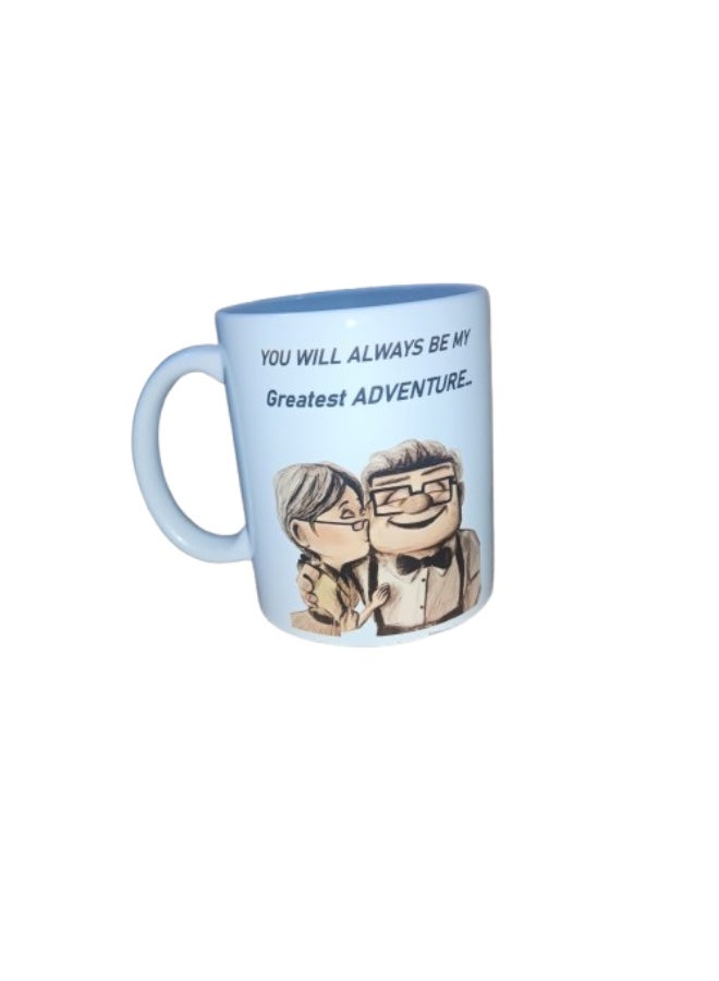 A 350ml coffee mug with a unique phrase, the perfect romantic gift for Valentine's Day and everyday warm moments. - Image 3